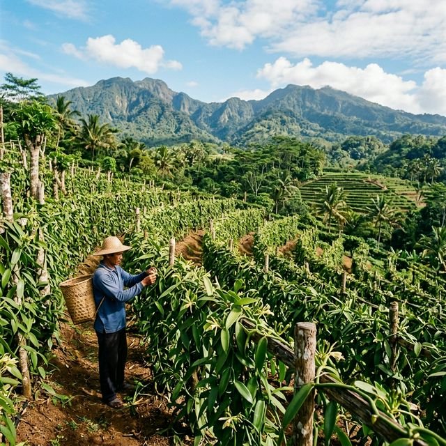 Sustainable Vanilla Cultivation in Indonesia